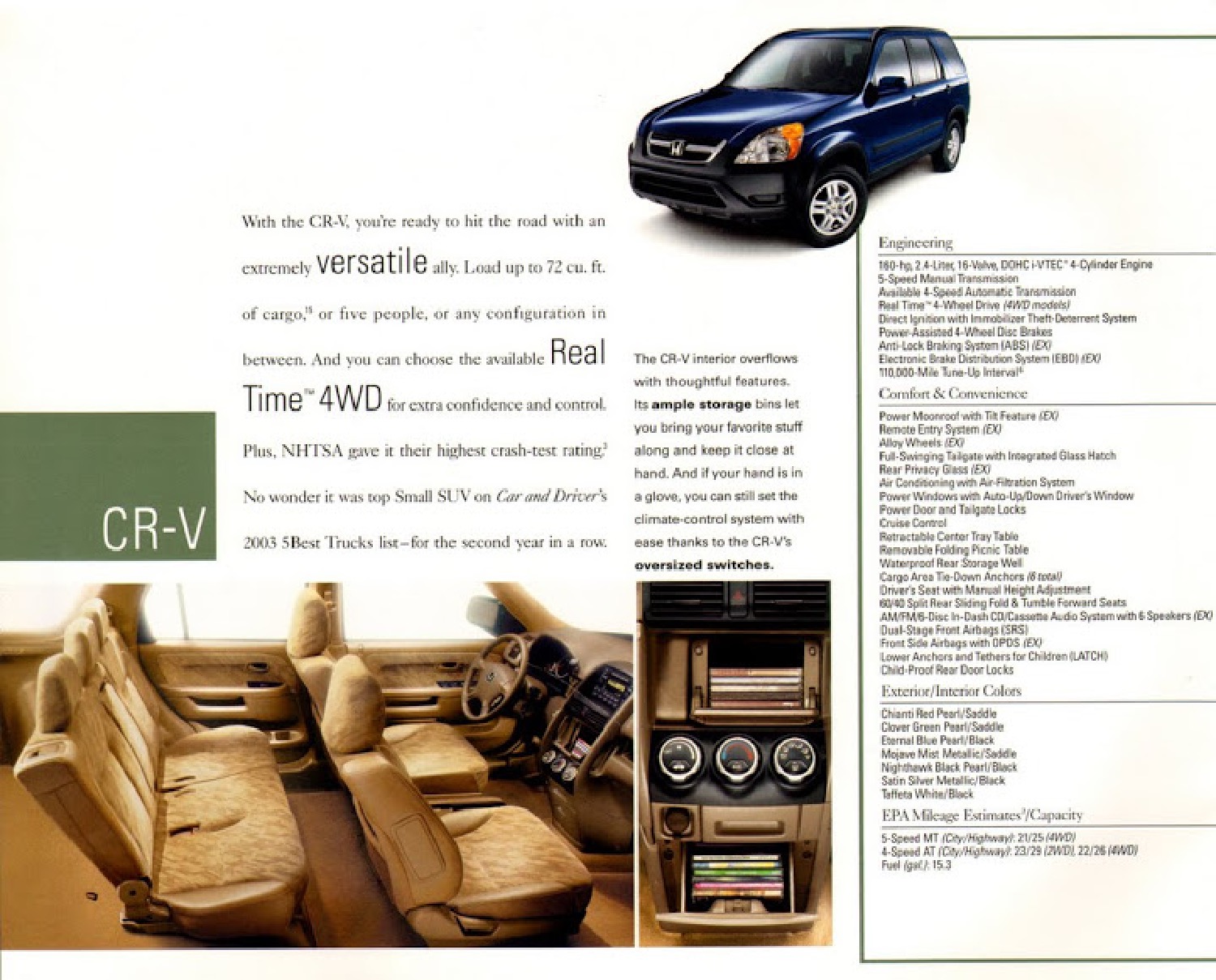 2004 Honda Brochure Page 10